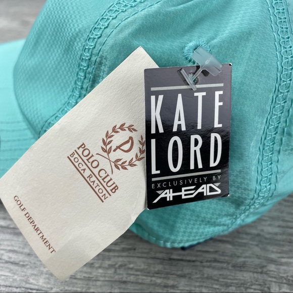 Ahead Polo Club Boca Raton by Kate Lord Women’s SPF 50 Performance Headgear Cap - Picture 3 of 9